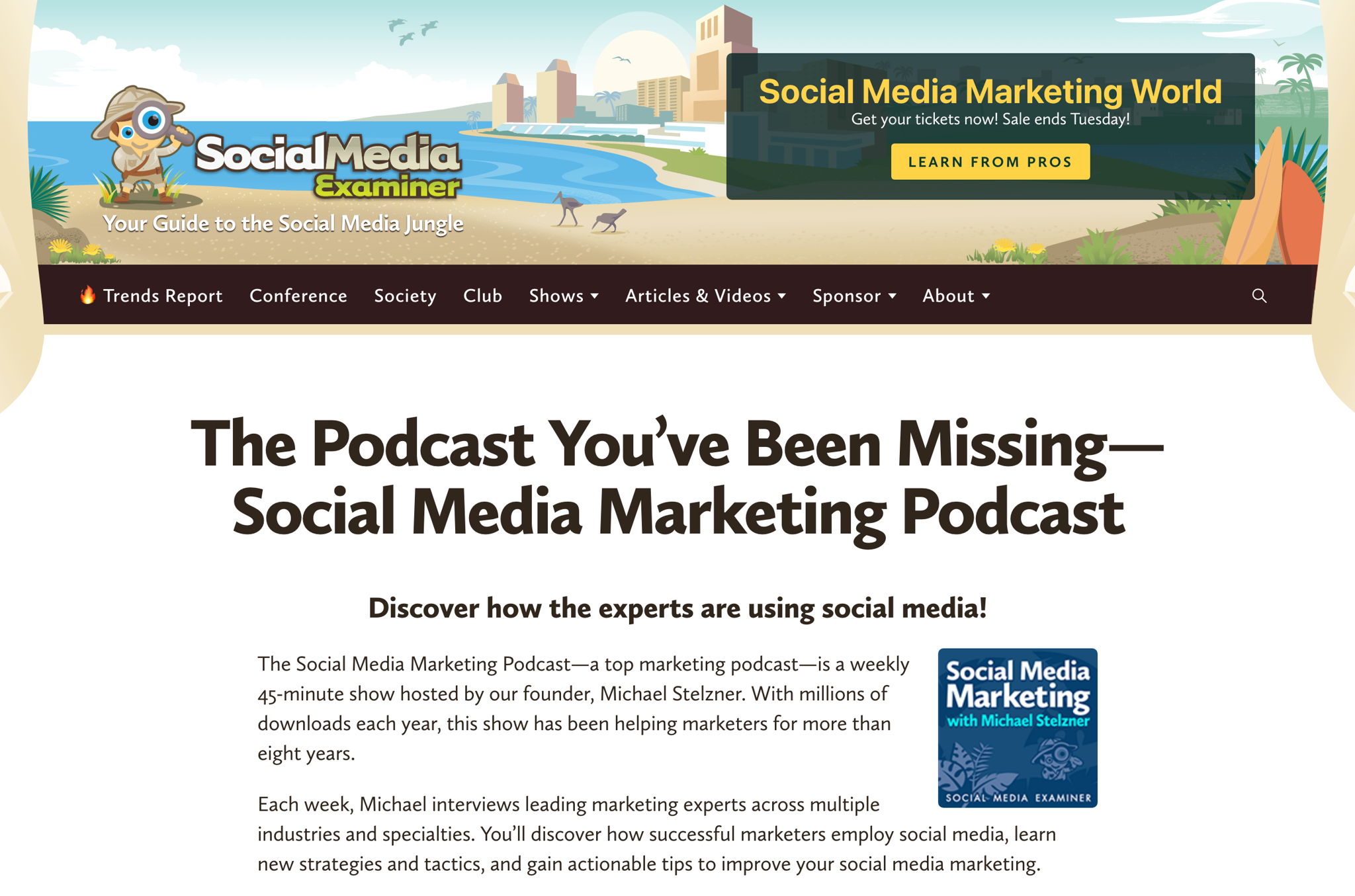 Social Media Marketing Podcast