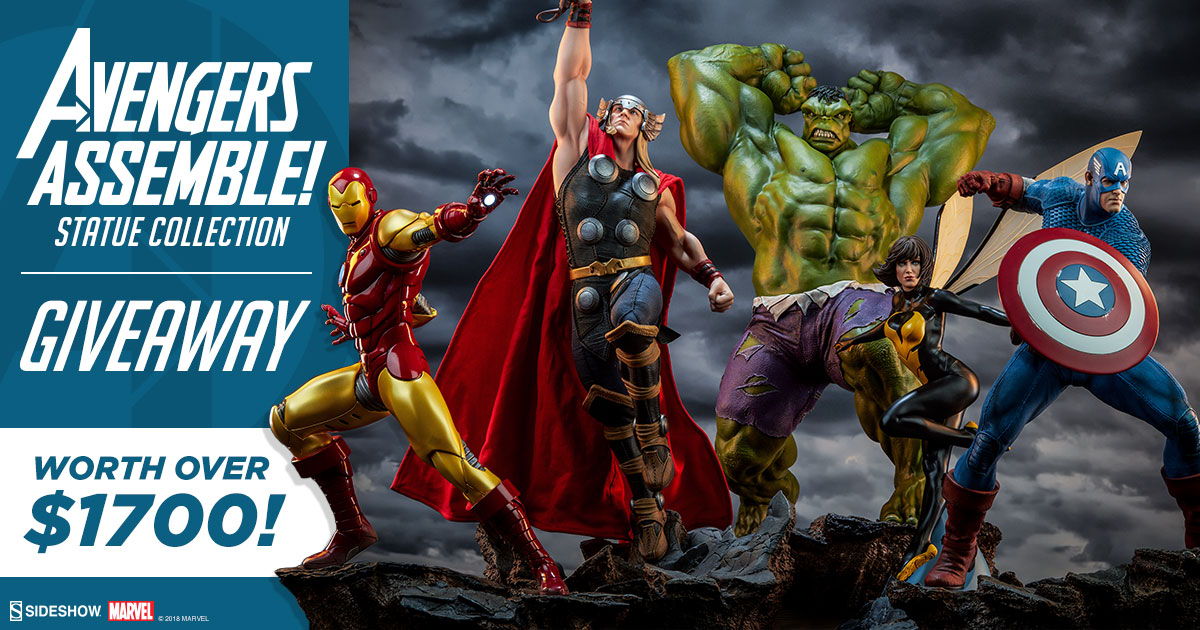 Sideshow Avengers Statue Giveaway