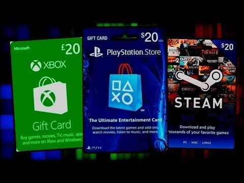 Gaming Gift Cards