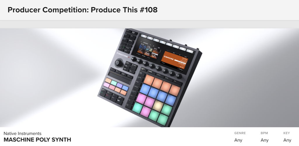 Maschine Poly Synth Production Competition