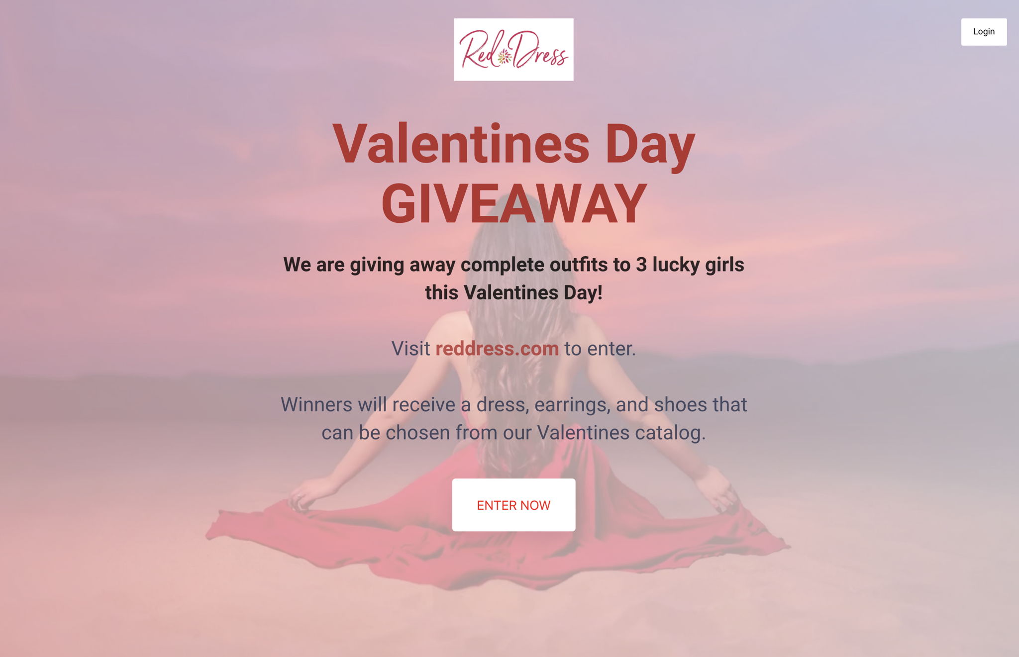 Red Dress Valentines Day Giveaway