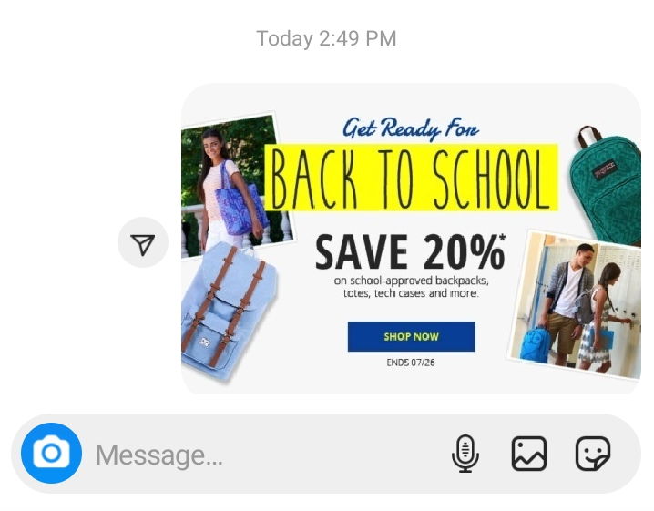 Image Direct Messages