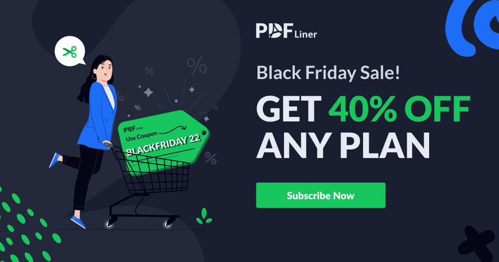 PDFLiner Black Friday