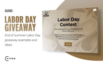End of Summer Labor Day Giveaway Ideas and Examples