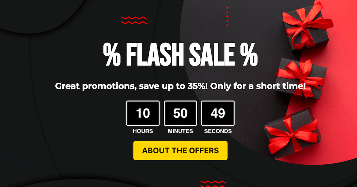 Flash Sale Countdown Timer