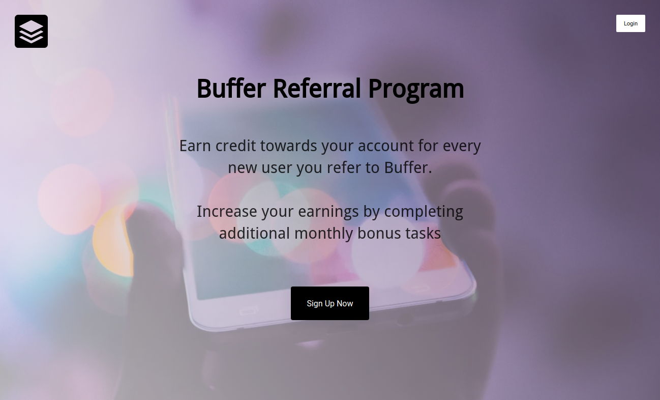 Buffer referral program VYPER Design