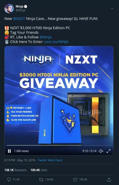 Ninja Tweet