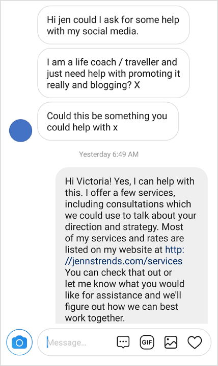 Quick Retention and Engagement in Instagram DMs