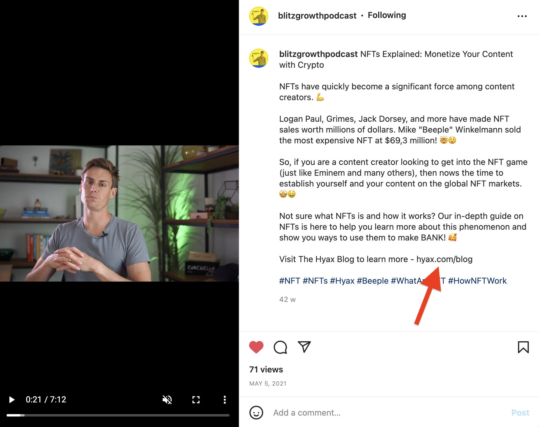 Blitz Growth Podcast Blog Link