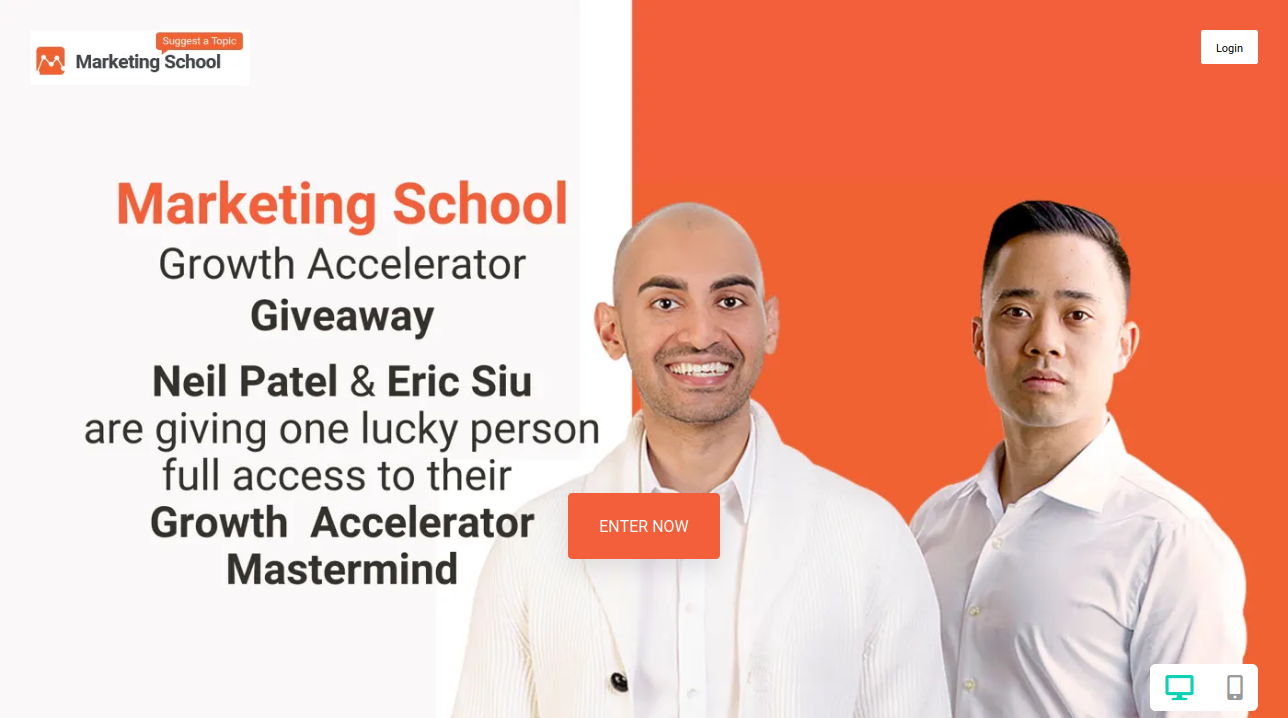 Marketing School Giveaway VYPER
