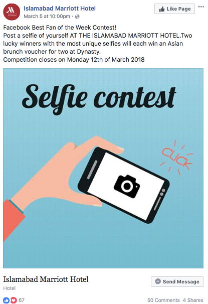 Facebook Fan contest