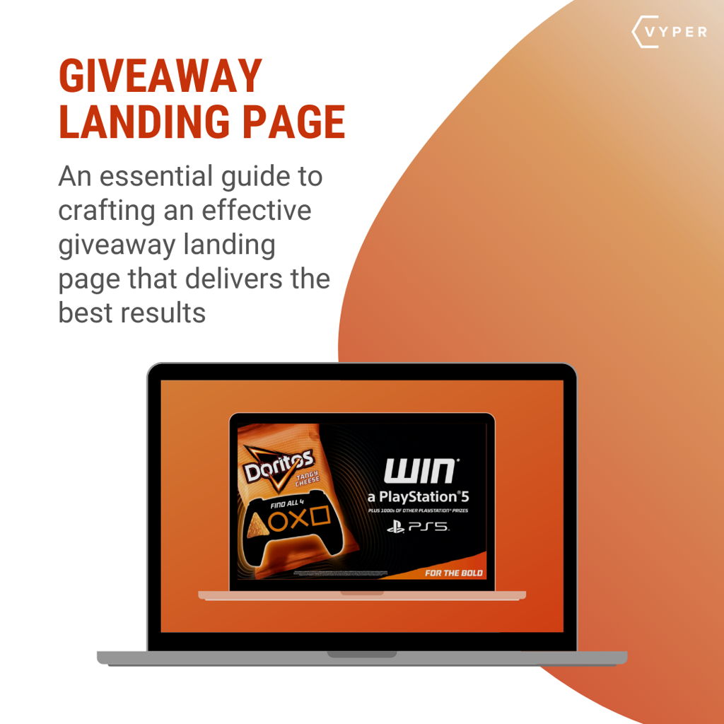 Giveaway Landing Page