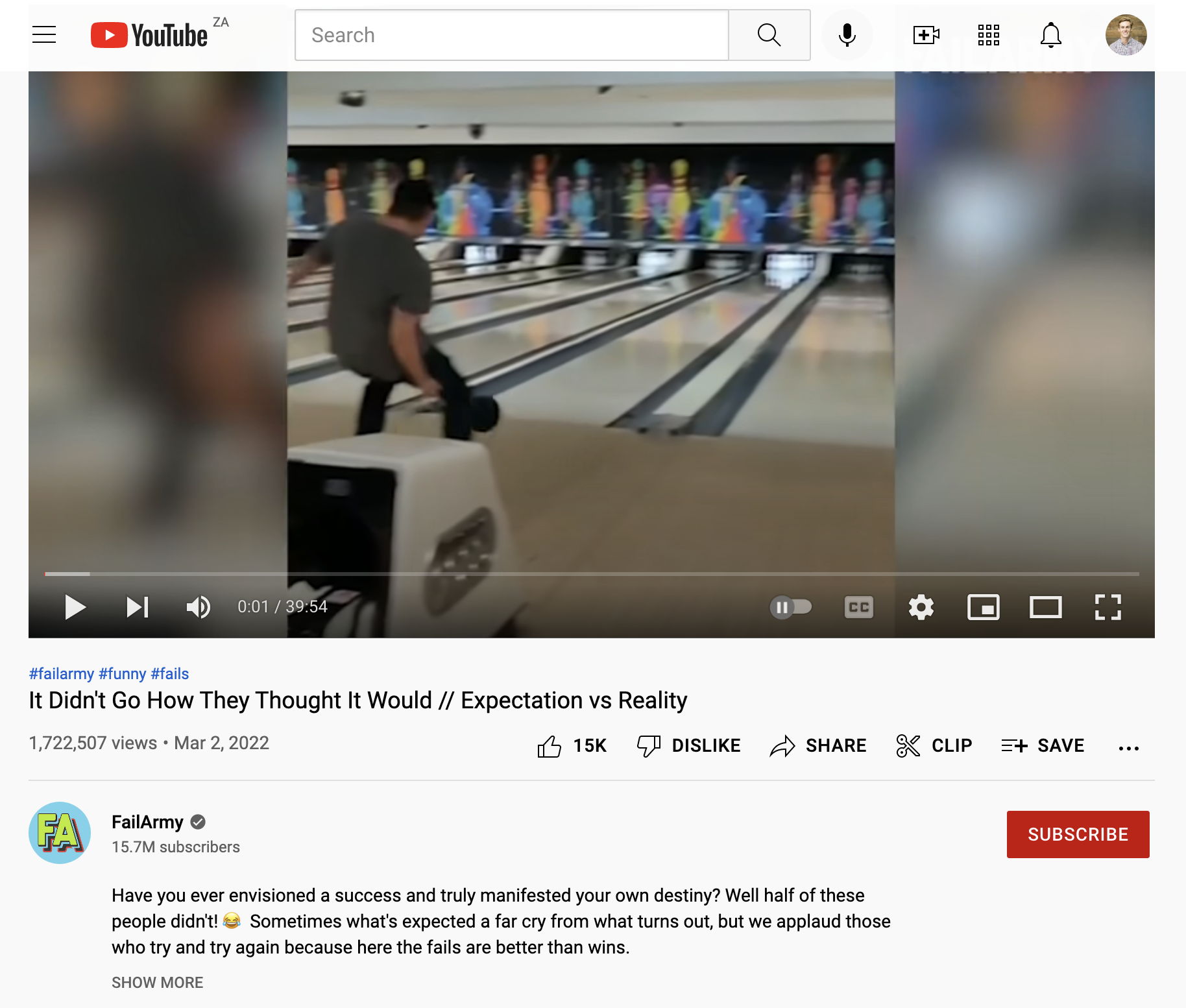 FailArmy Expectaions vs Reality