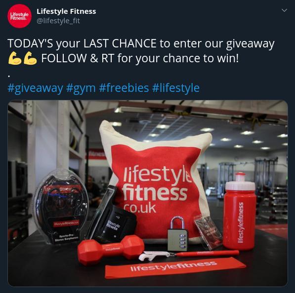 Lifestyle Fitness Giveaway