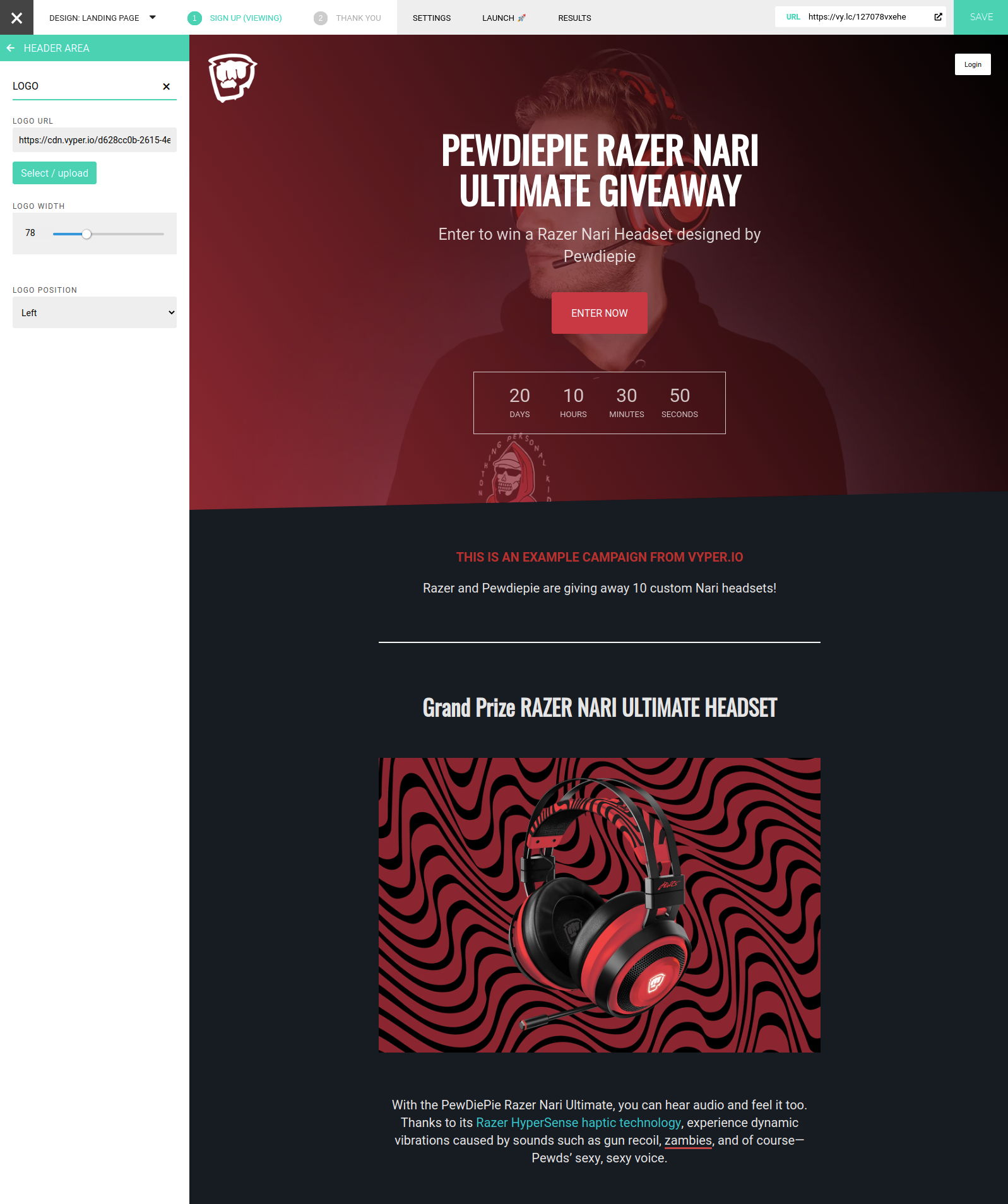 Pewdiepie Razer VYPER Giveaway 02