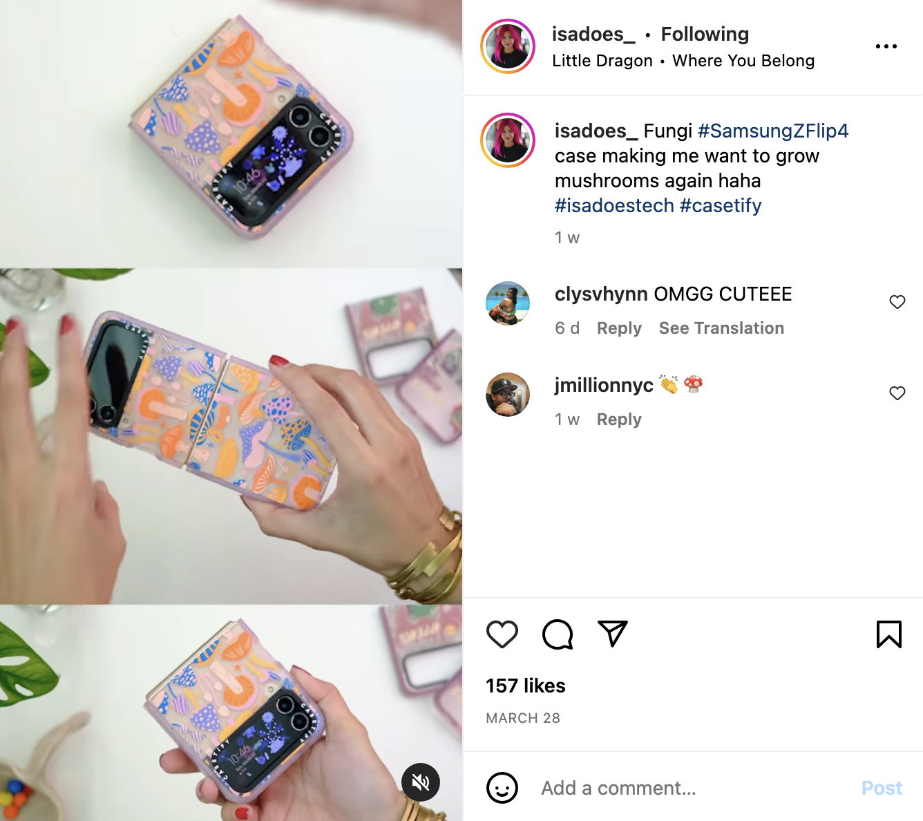 Isadoes casetify unboxing