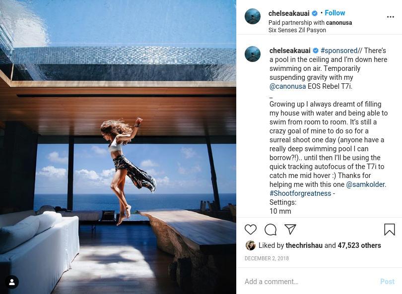 Instagram Chelsea Kauai
