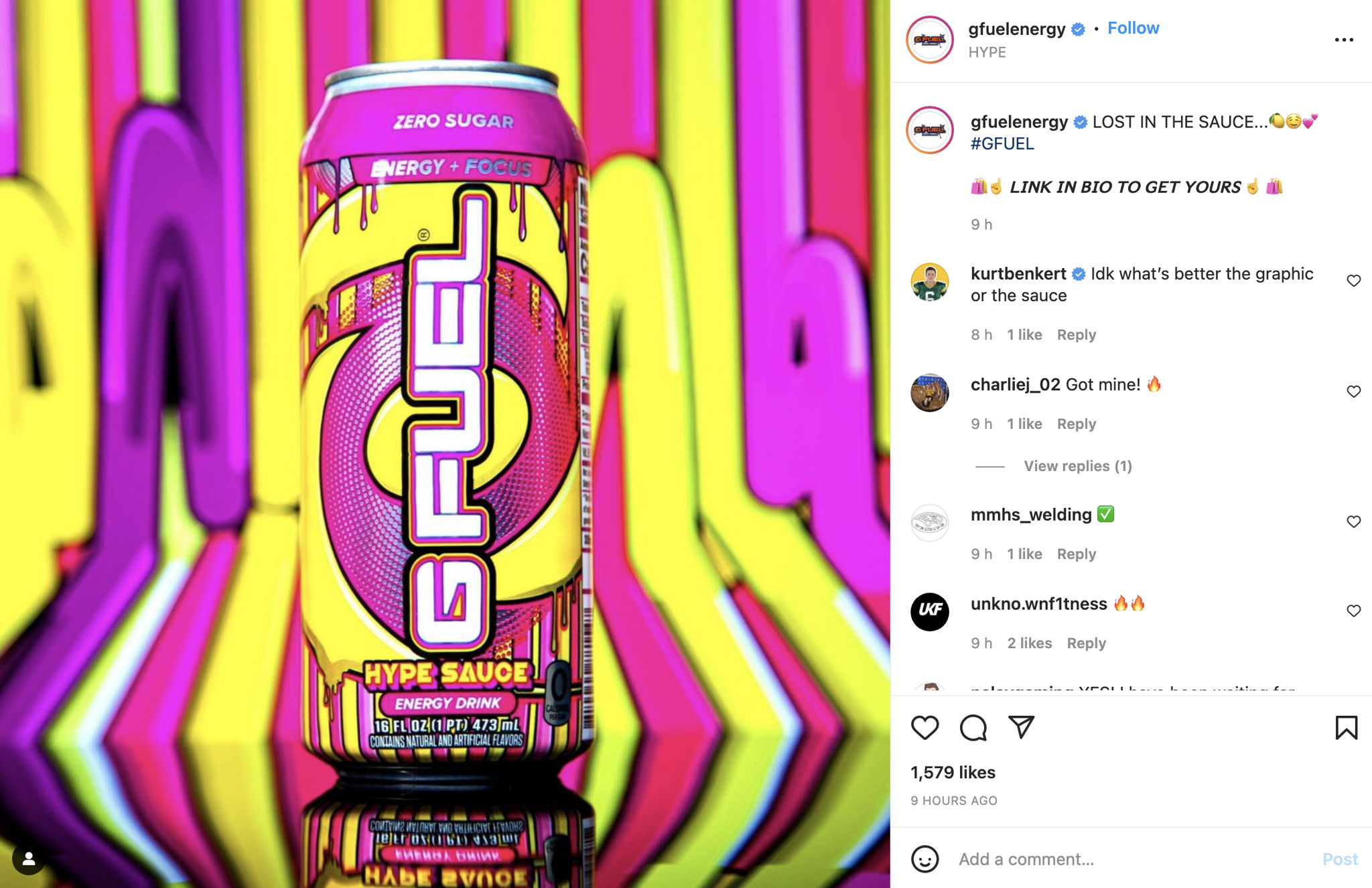 G Fuel Lost in Sauce