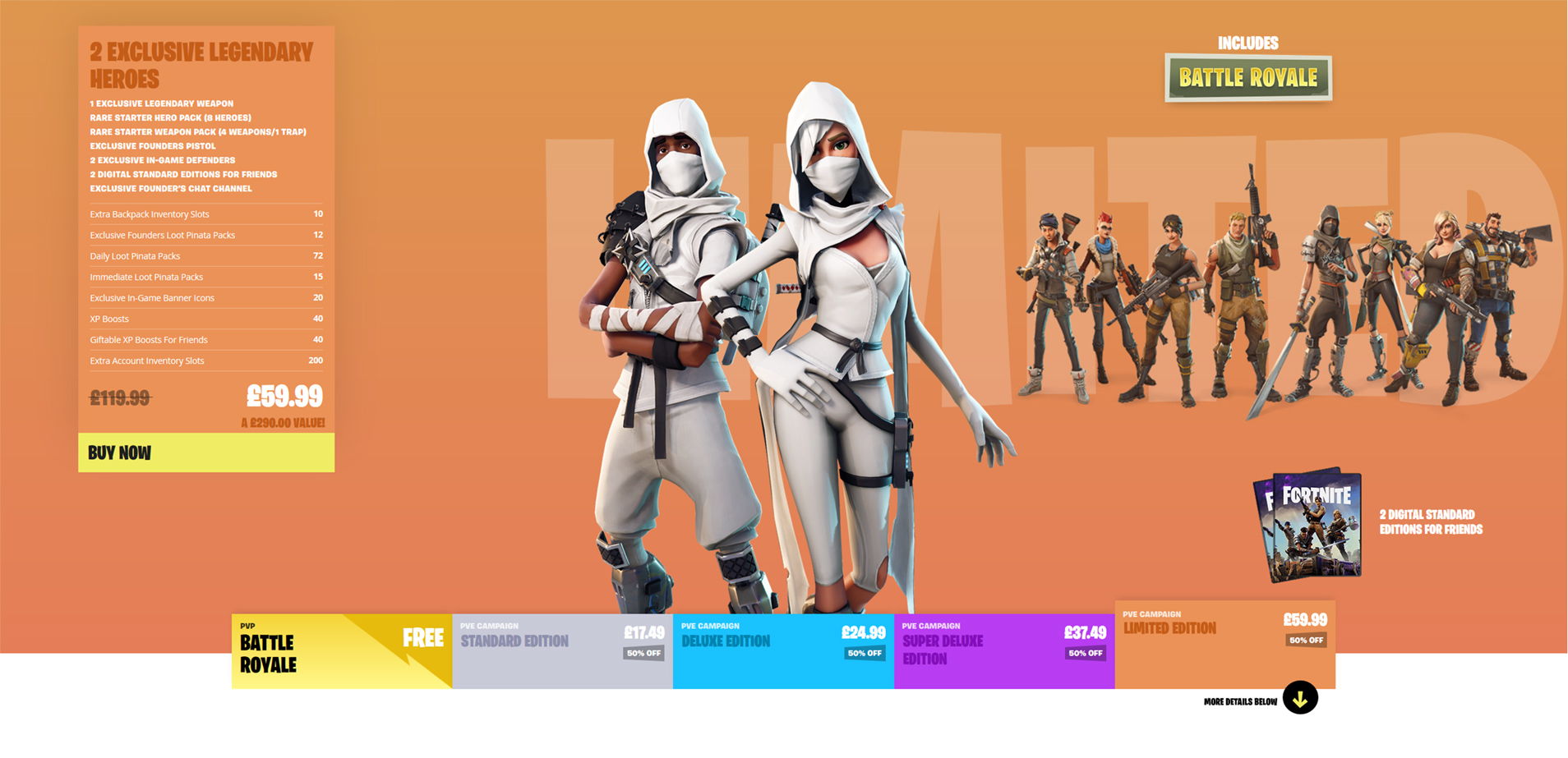 Fortnite Giveaway Founders Pack