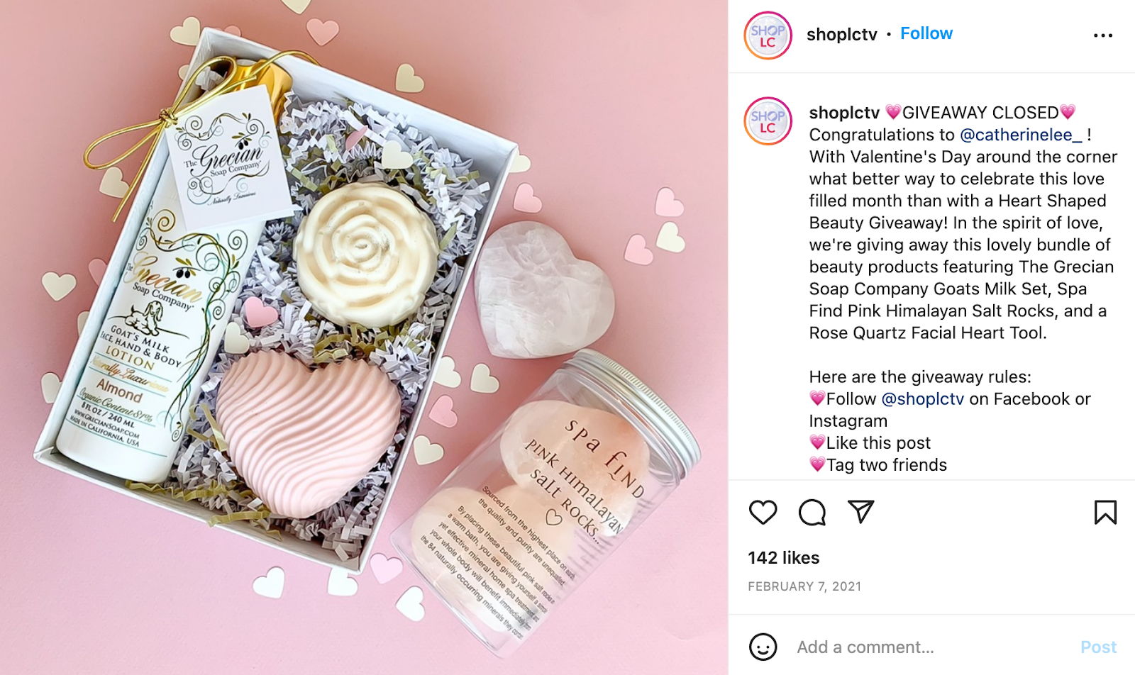 Ideas for Instagram Valentine's Day giveaways to boost engagement