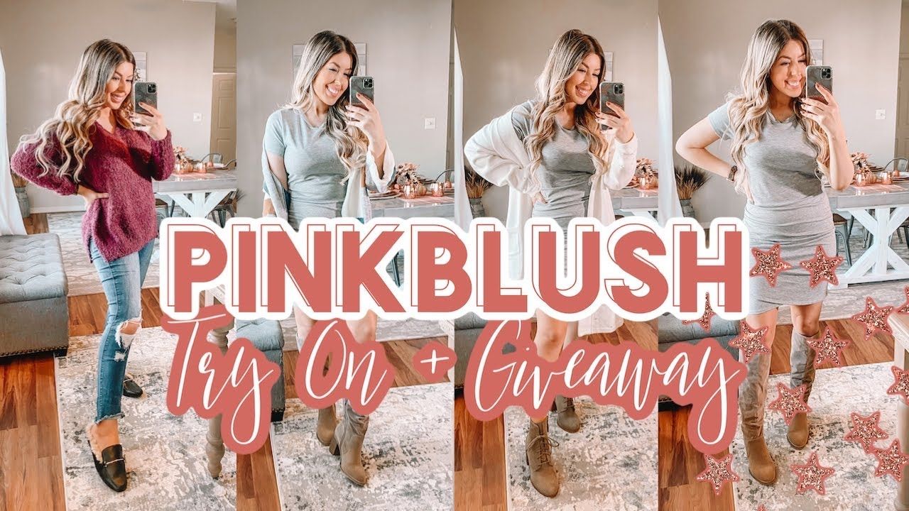 Pink Blush YouTube Black Friday Giveaway