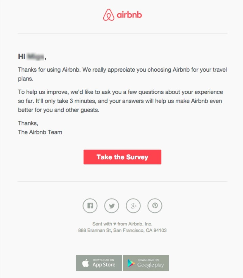 Airbnb Survey