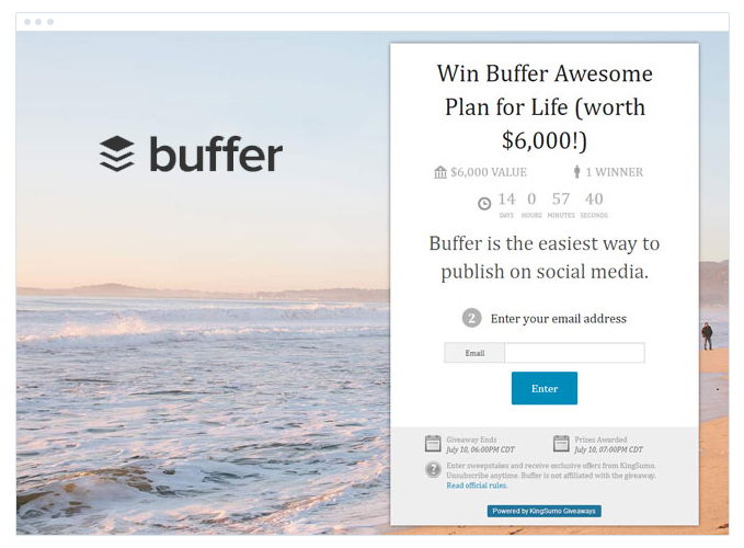 buffer contest
