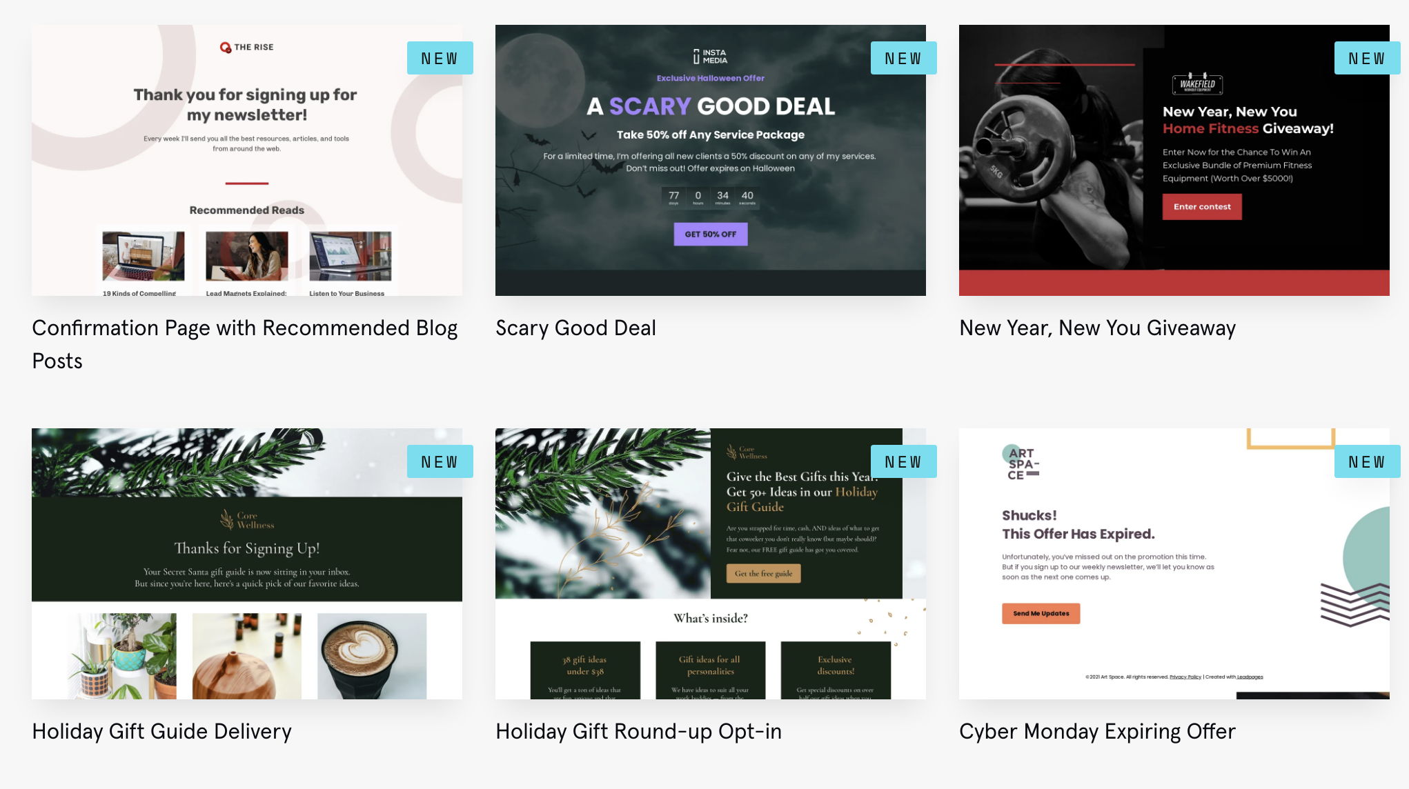 Leadpages Templates