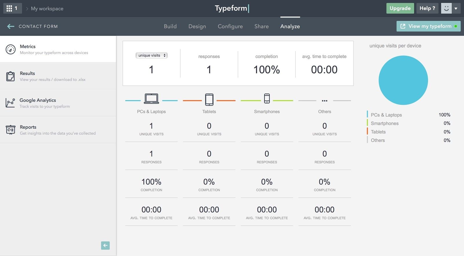 Typeform UI