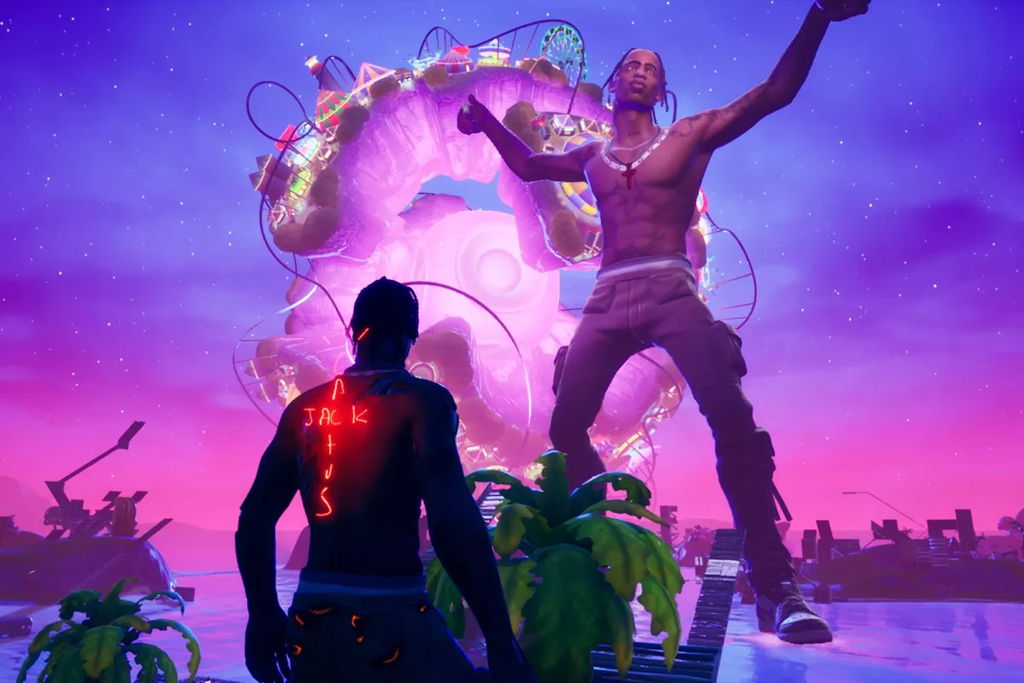 Travis Scott Astronomical Event Fortnite