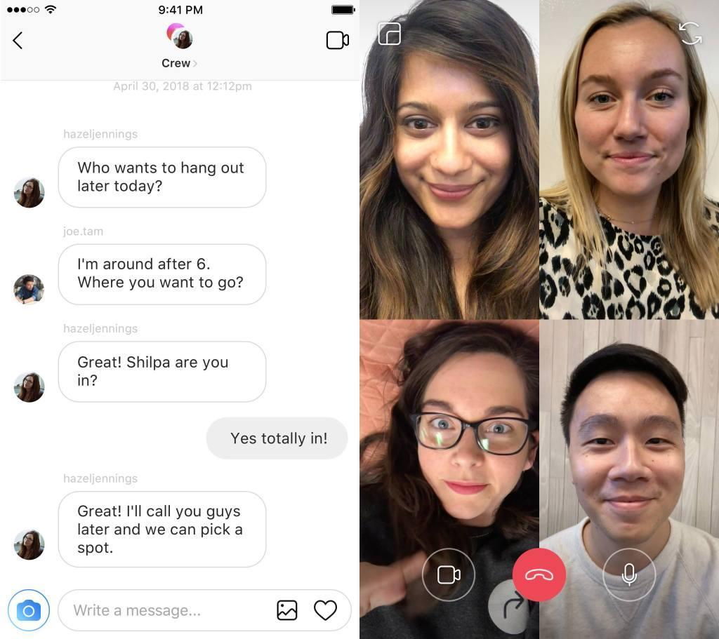 Video Calling Direct Messages
