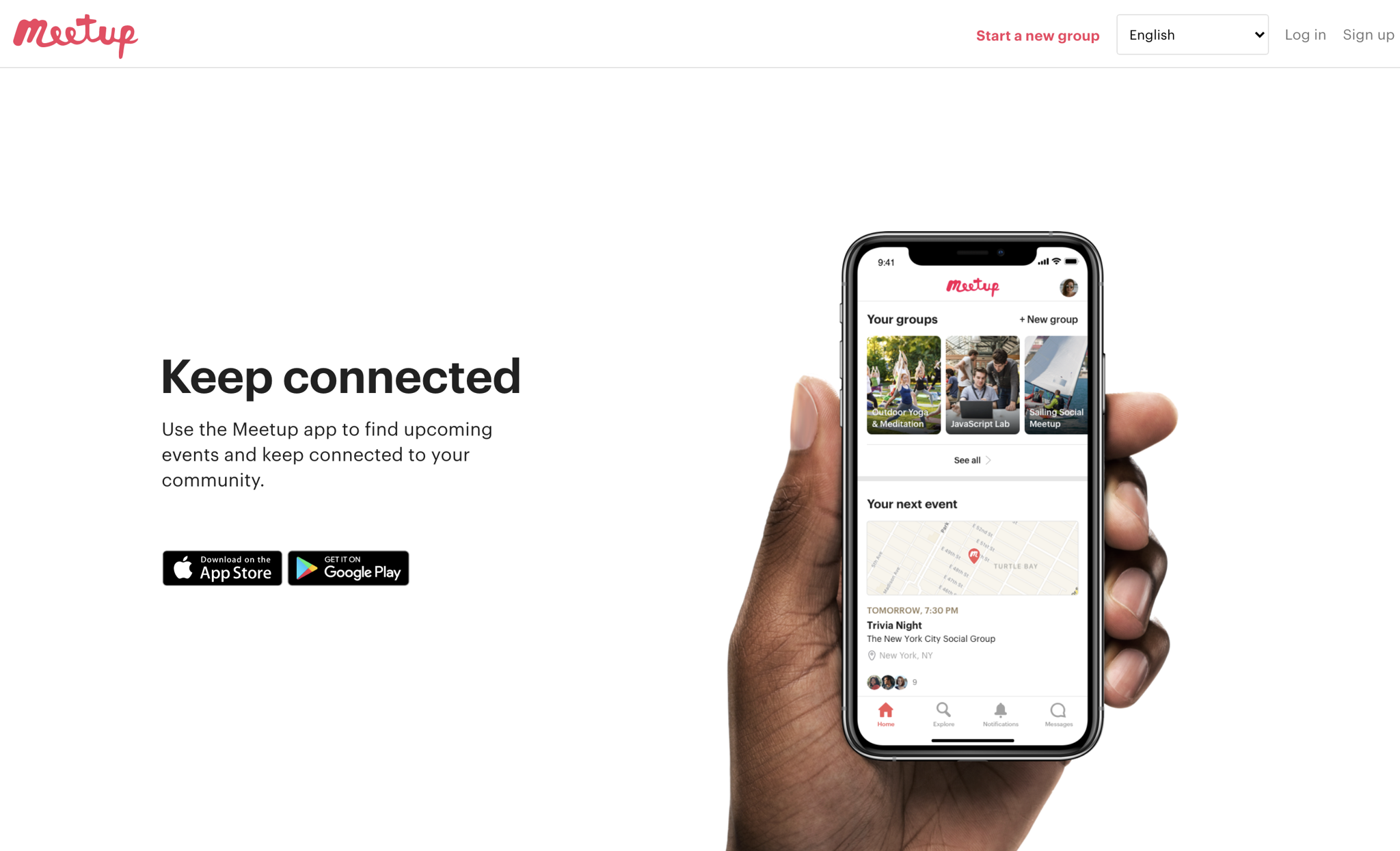 Meetup App