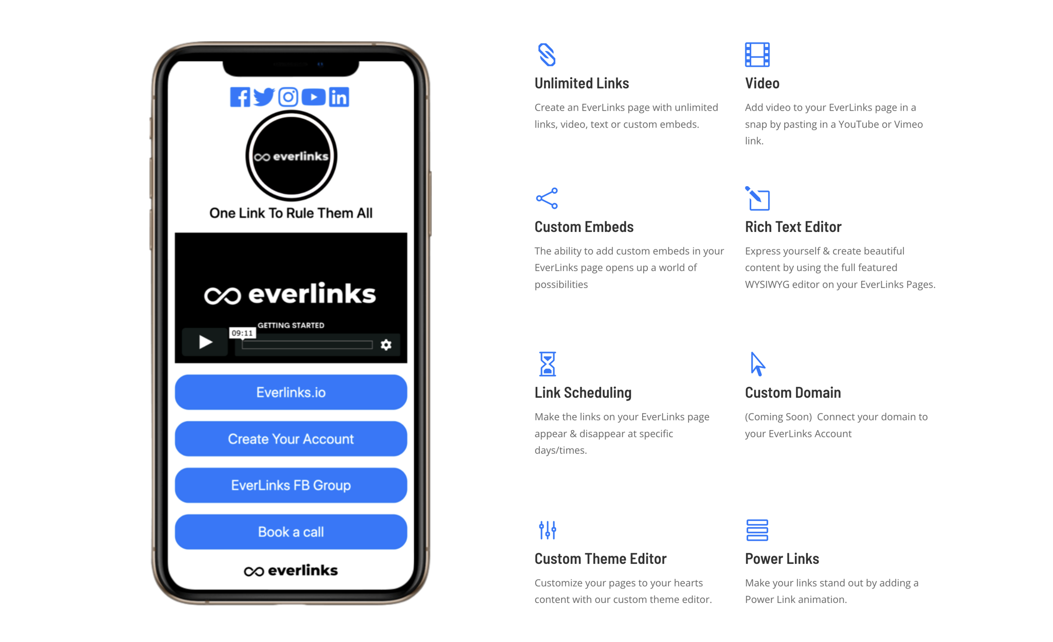 Everlinks Features