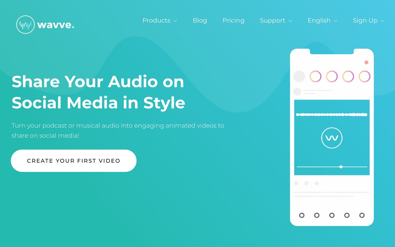 Wavve Podcast Video Service