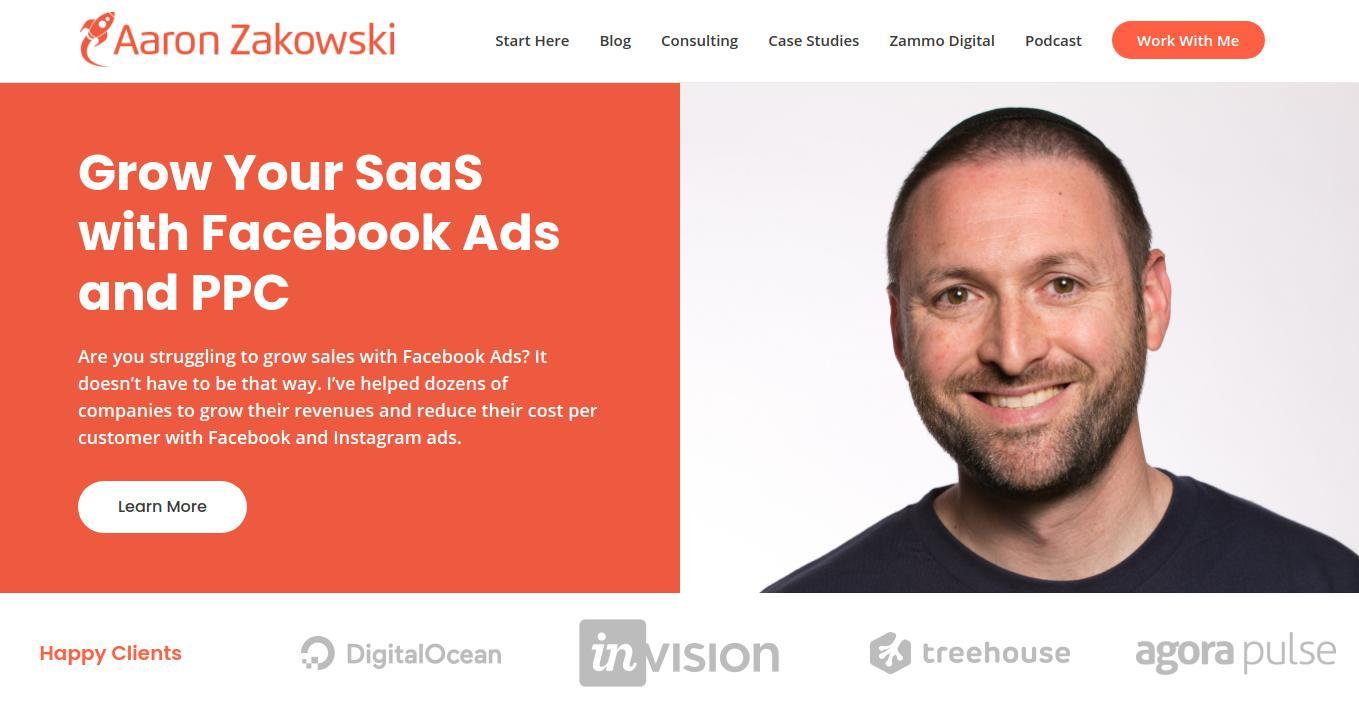 Aaron Zakowski Website