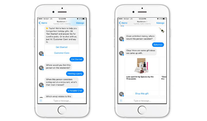 Nordstrom Chatbot