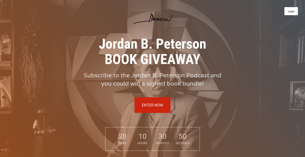 Jordan Peterson Giveaway VYPER
