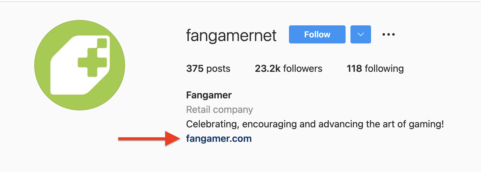 Fangamer instagram