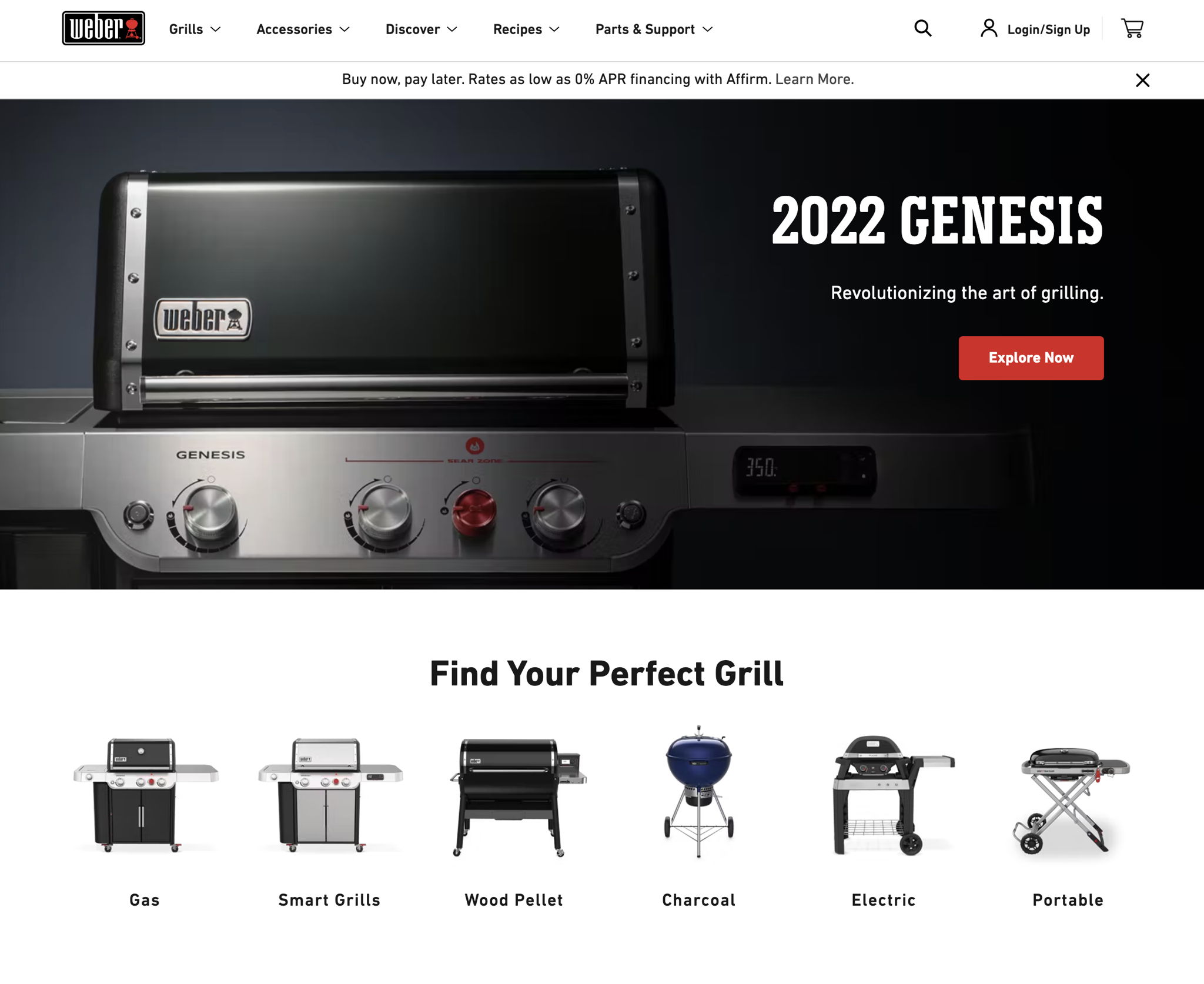 Weber Website