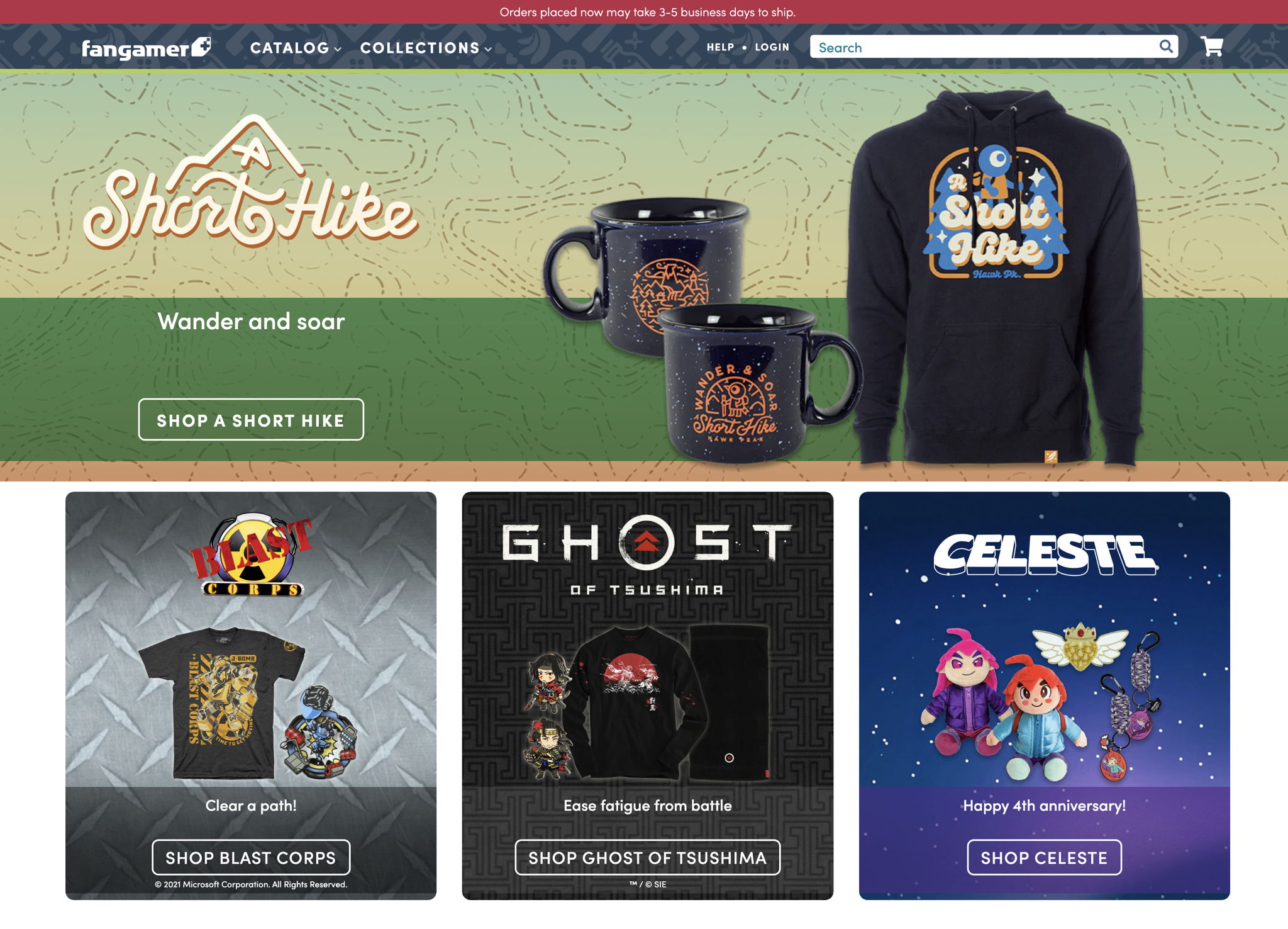 Fangamer Website