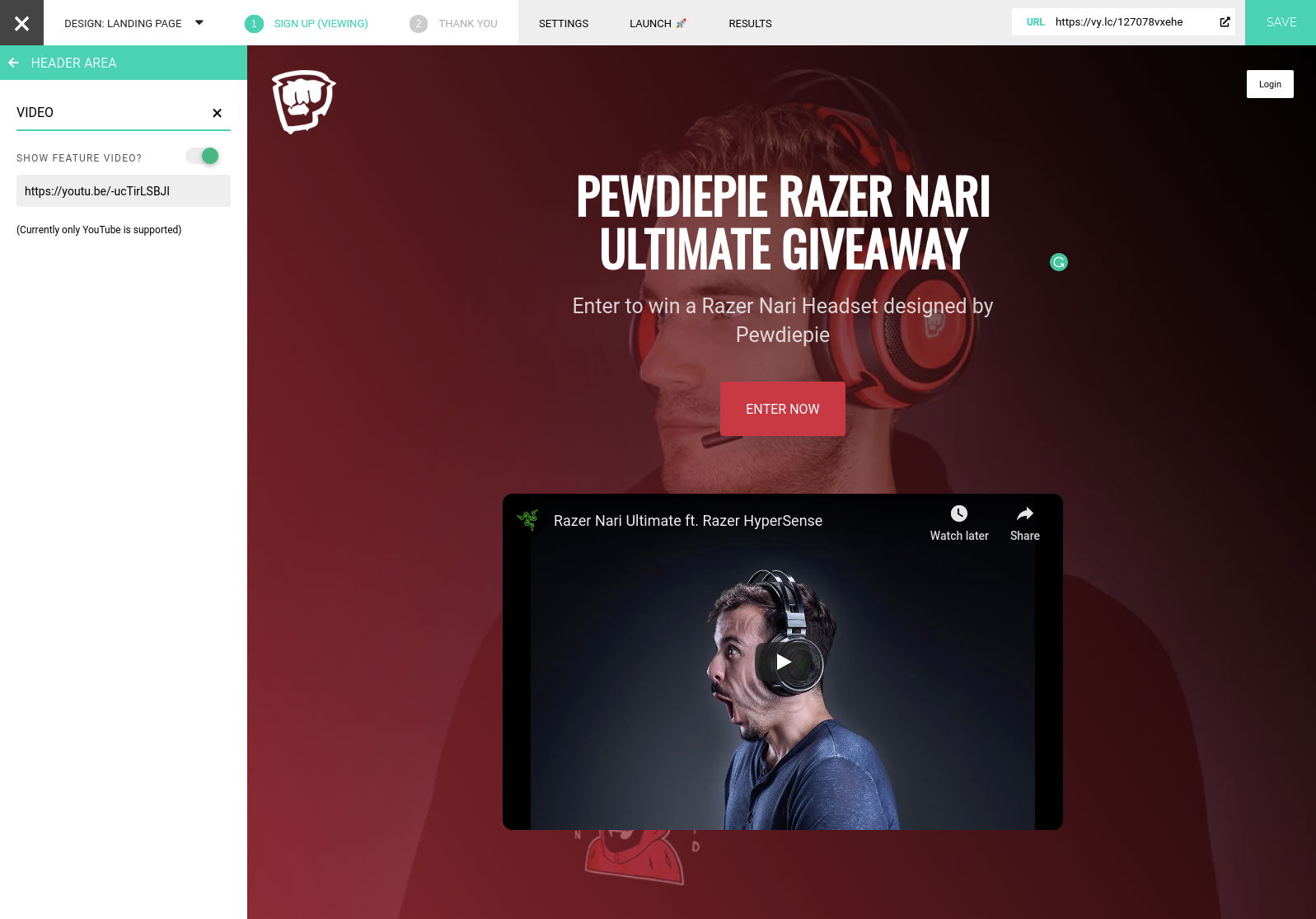 Pewdiepie Razer VYPER Giveaway 03