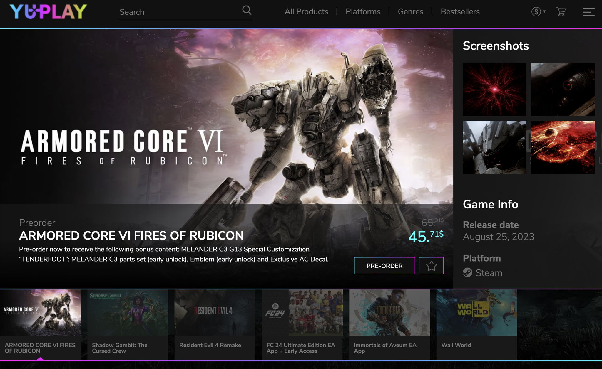 Yuplay Landing Page