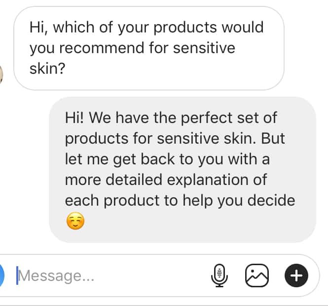 Increasing Brand Loyalty in Instagram DMs