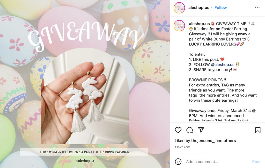 A Little Extra Instagram Giveaway