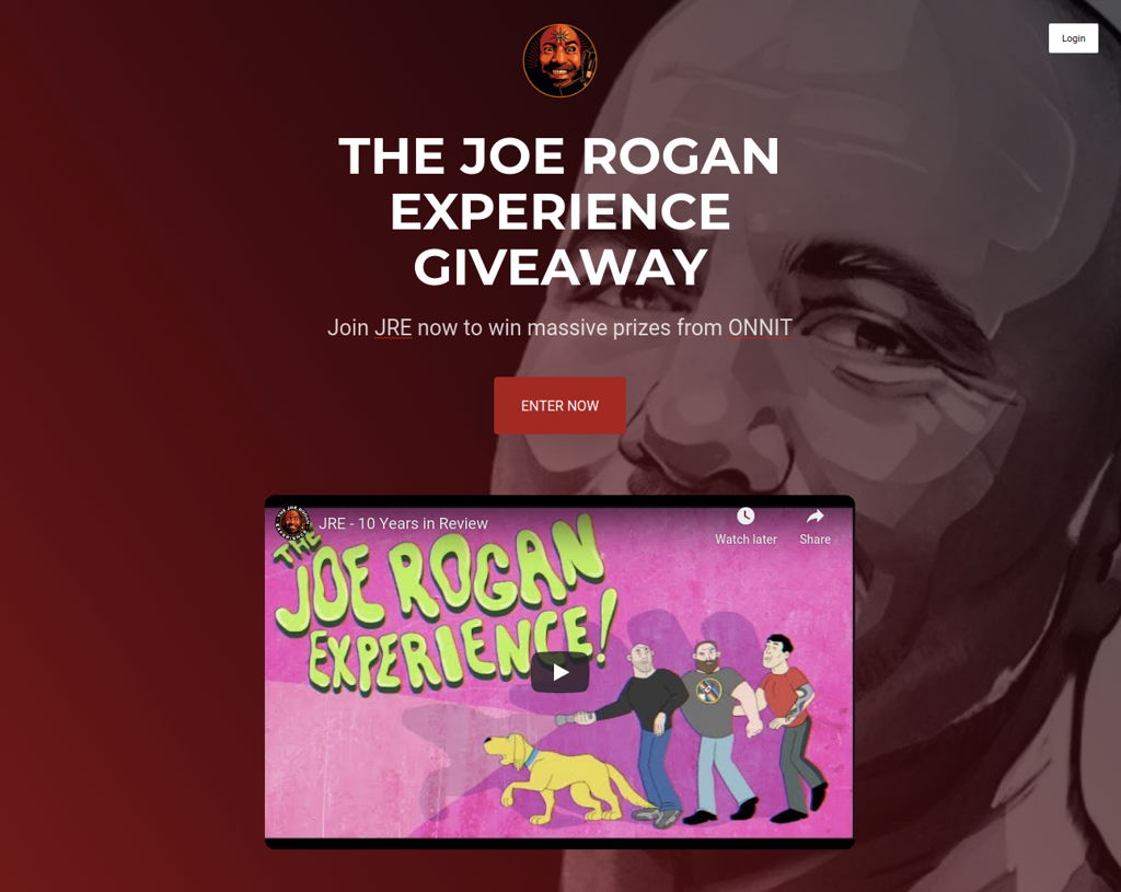 JRE Podcast Giveaway