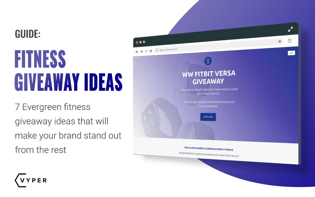 Fitness Giveaway Ideas