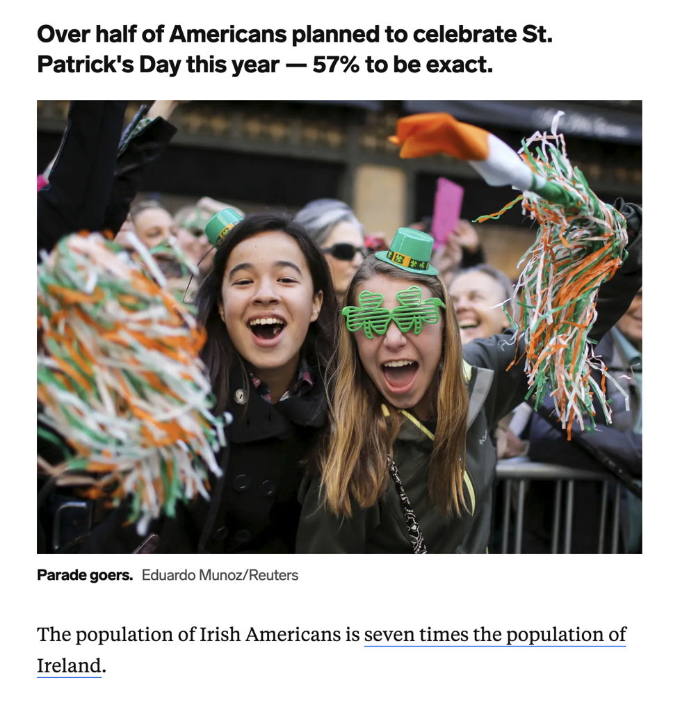 Irish People in America