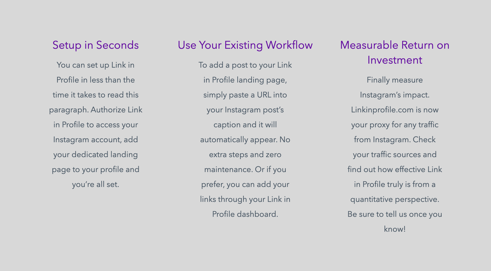 How Link in Bio software works