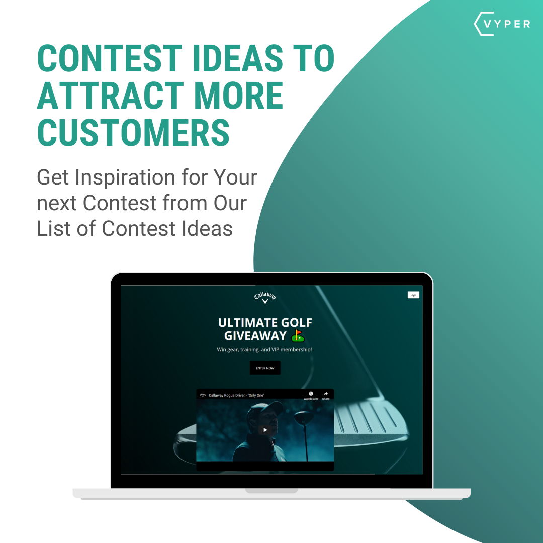 Contest Ideas to attract more customers VYPER