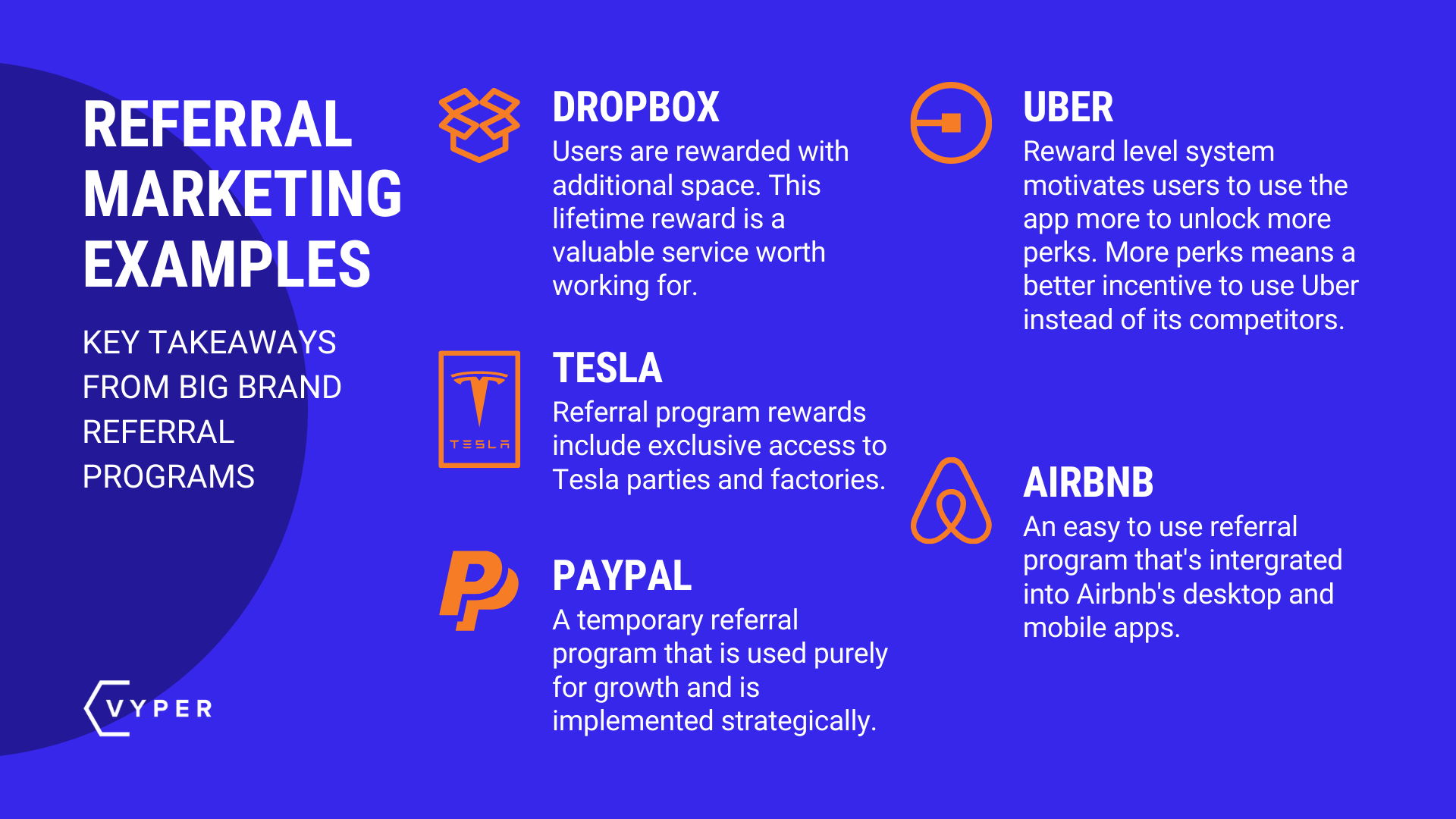 Referral marketing examples